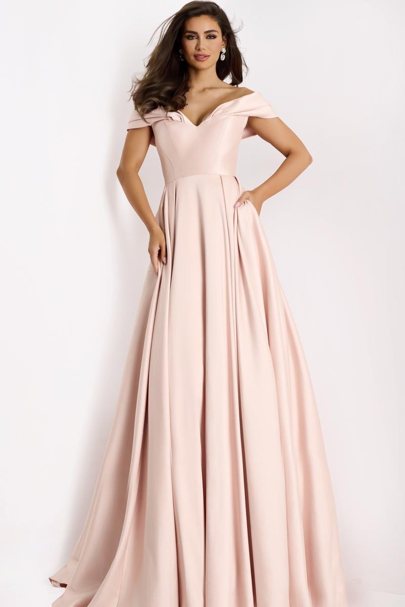 Jovani 43279 Blush Prom Dress