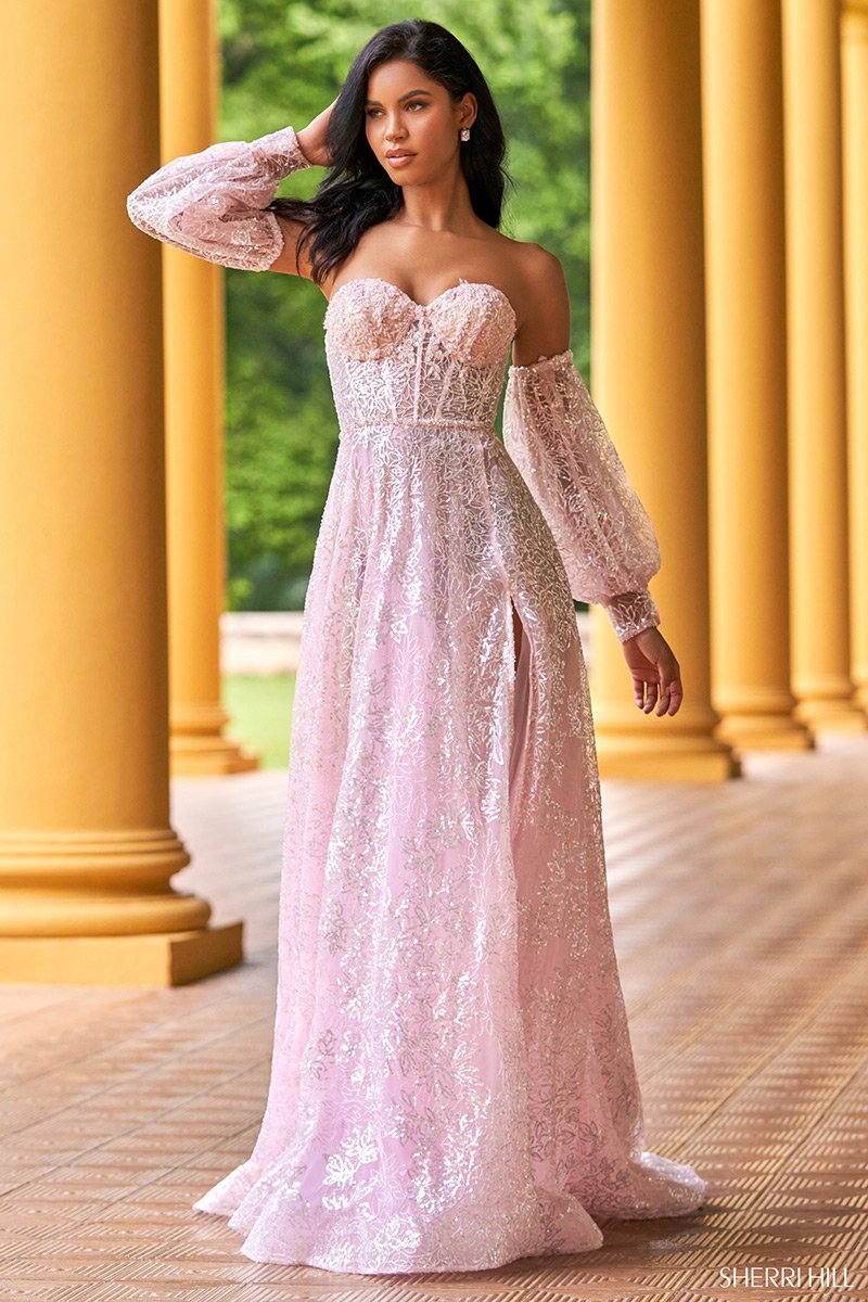 Sherri Hill 55017 — Blush