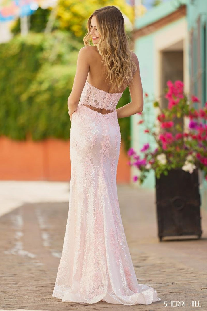 Sherri Hill 55609 — Blush
