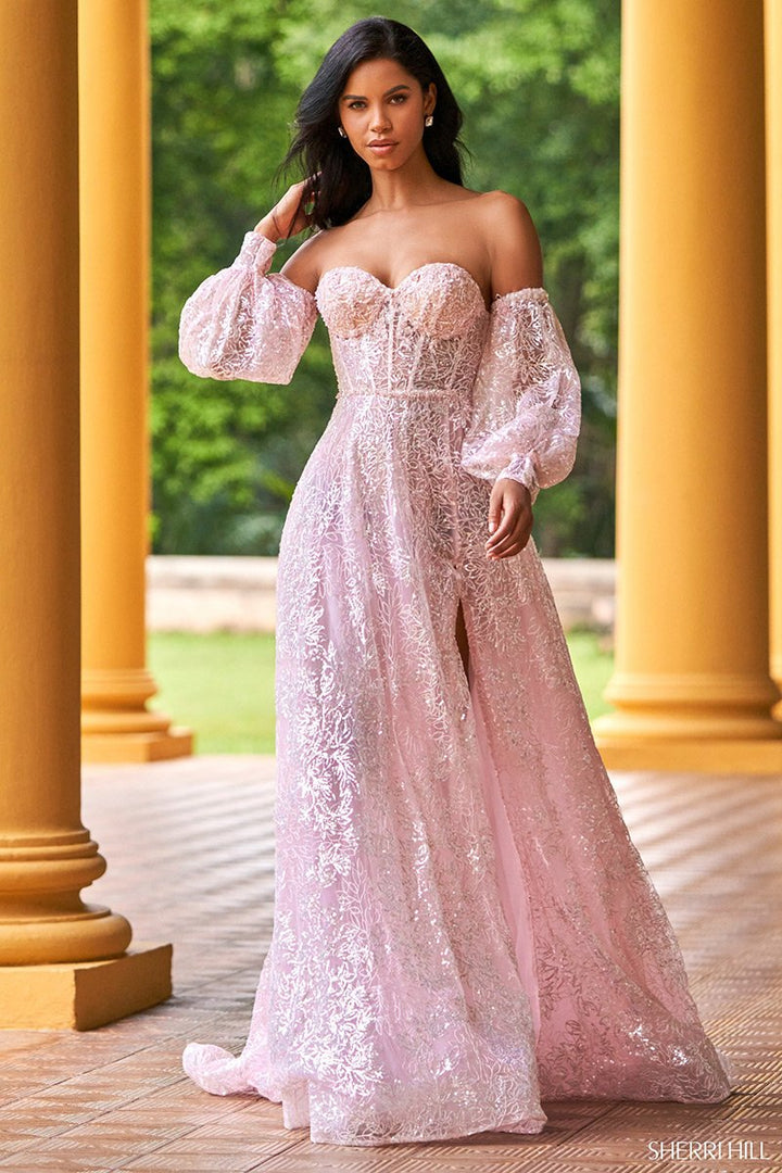 Sherri Hill 55017 — Blush