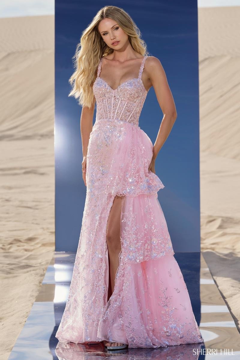 Sherri Hill 56589 — Blush