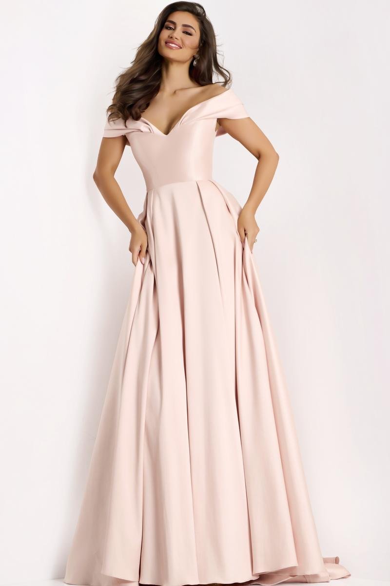 Jovani 43279 Blush Prom Dress