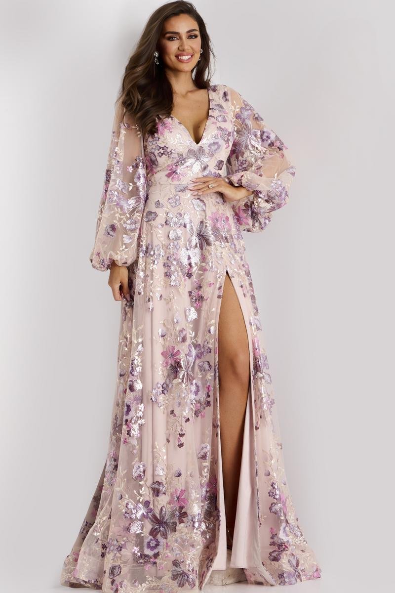 Jovani 44655 — Blush/Lilac