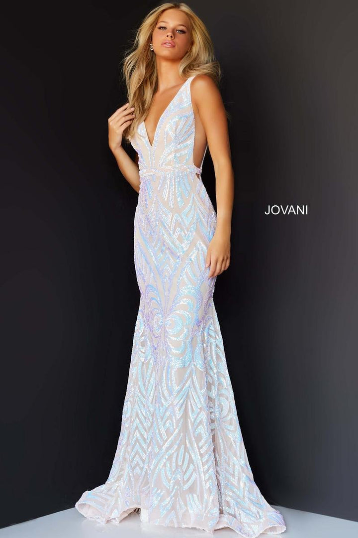 Jovani 02753 — Blush/Nude