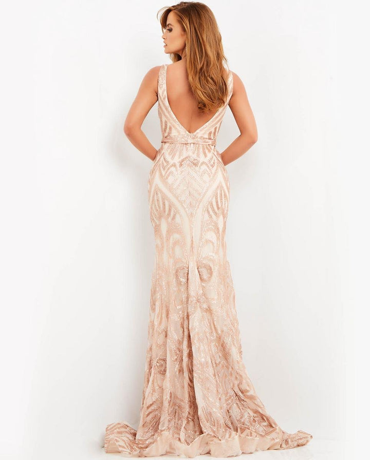 Jovani 02753 — Blush/Nude