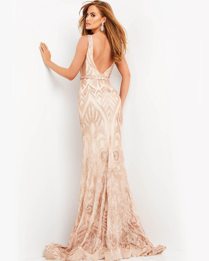 Jovani 02753 — Blush/Nude