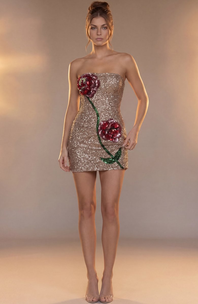 Jovani 51725 — Blush/Red/Rose