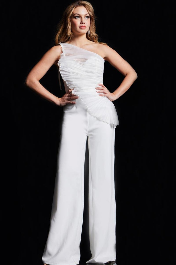Jovani 26171 — Bridal White