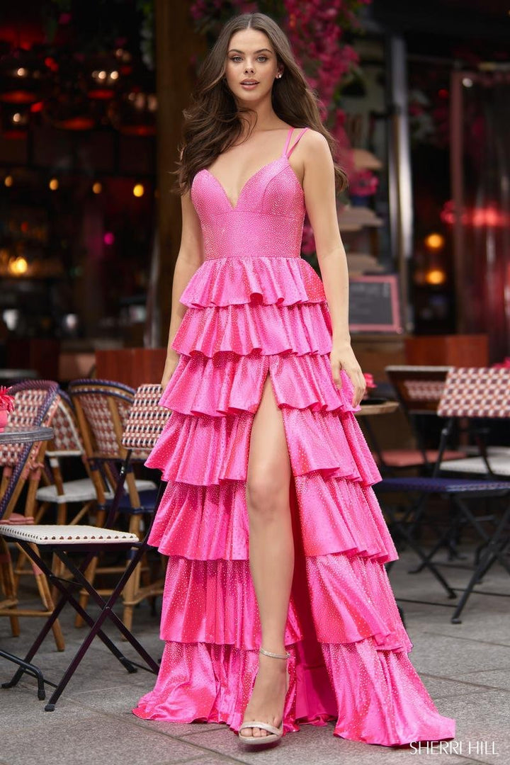 Sherri Hill 56980 — Bright Fuchsia