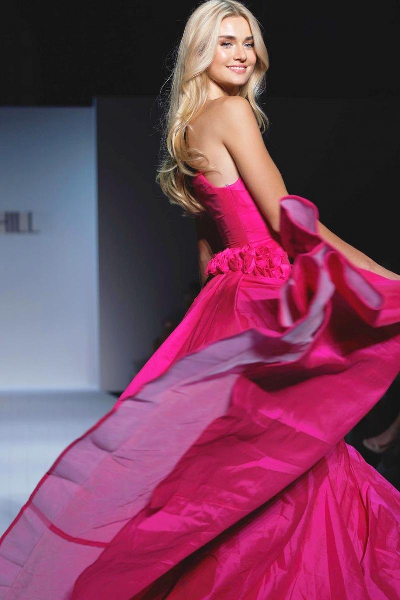 Sherri Hill 57240 — Bright Fuchsia