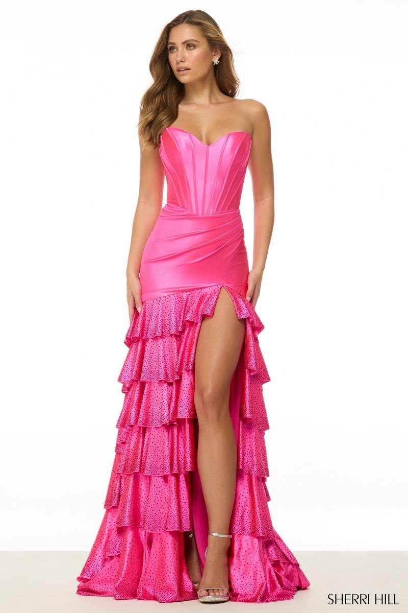 Sherri Hill 57031 — Bright Fuchsia