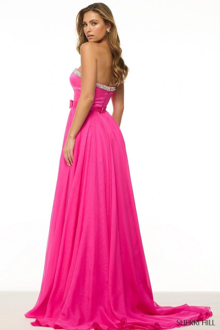 Sherri Hill 57029 — Bright Pink