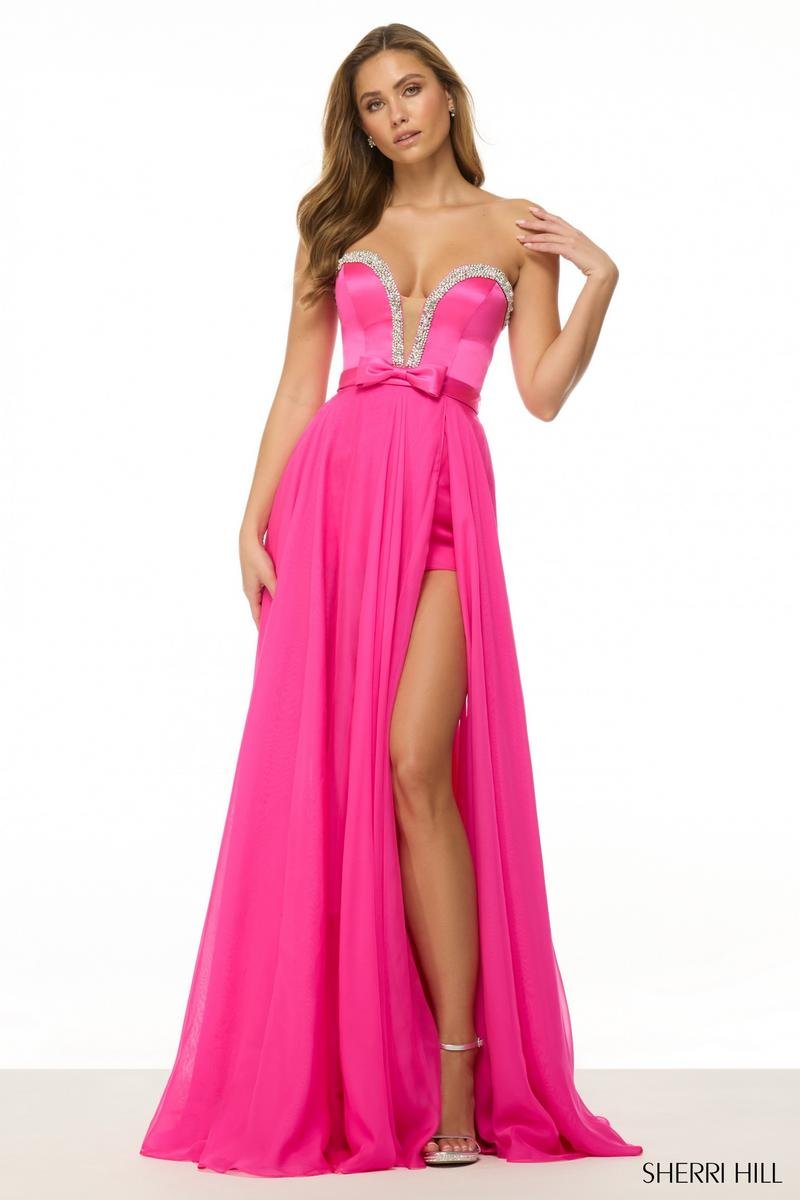Sherri Hill 57029 — Bright Pink