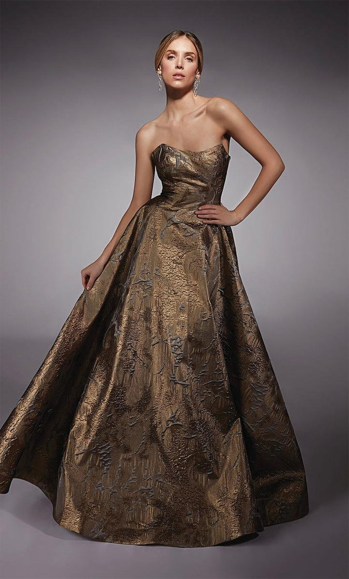 Alyce Paris 27760 Bronze Prom Dress