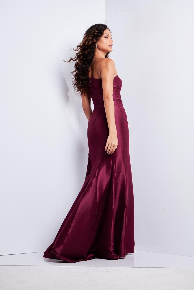 Jovani 25831 — Burgundy