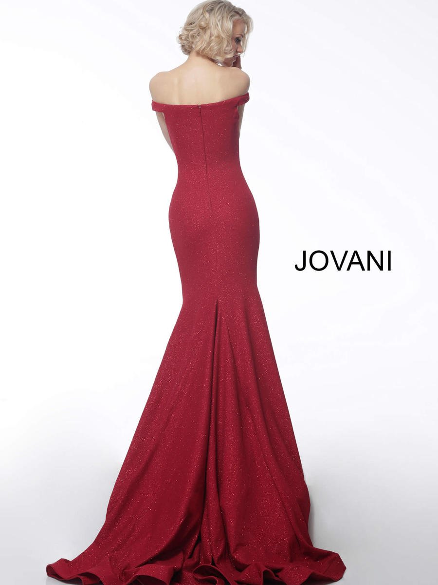 Jovani 55187 — Burgundy