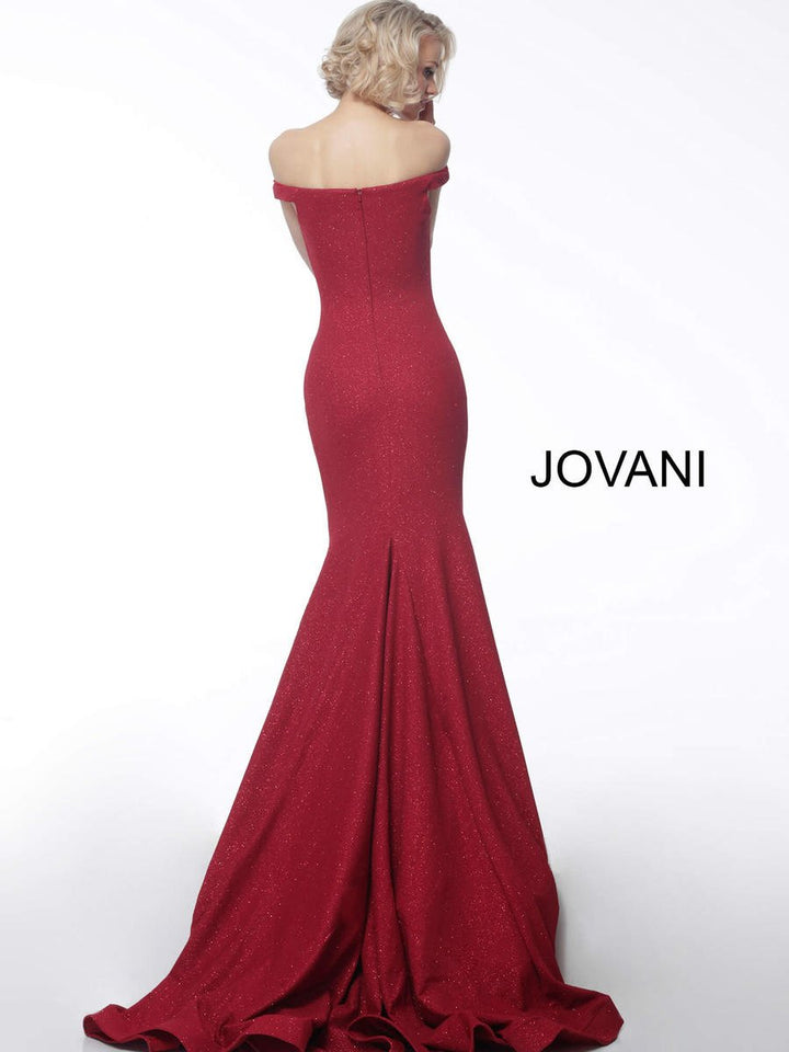 Jovani 55187 — Burgundy