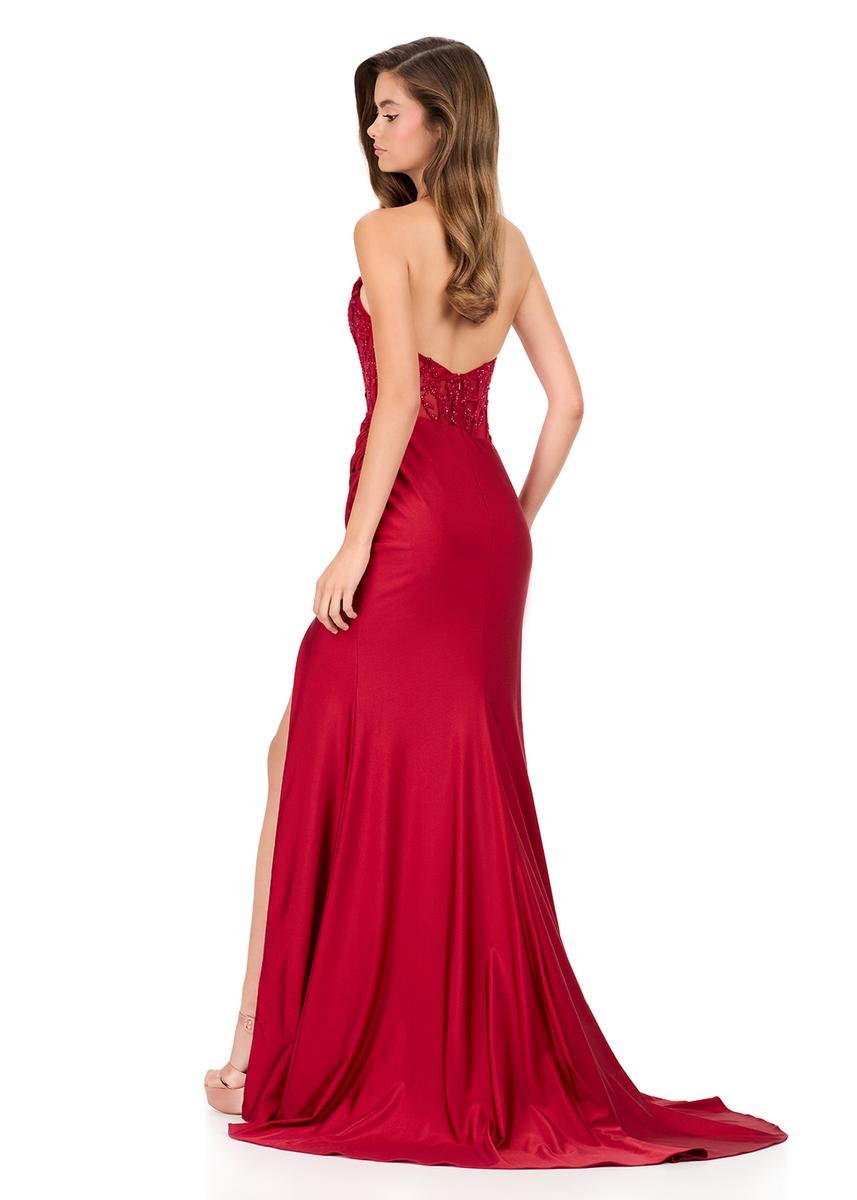 Ashley Lauren 12169 — Burgundy