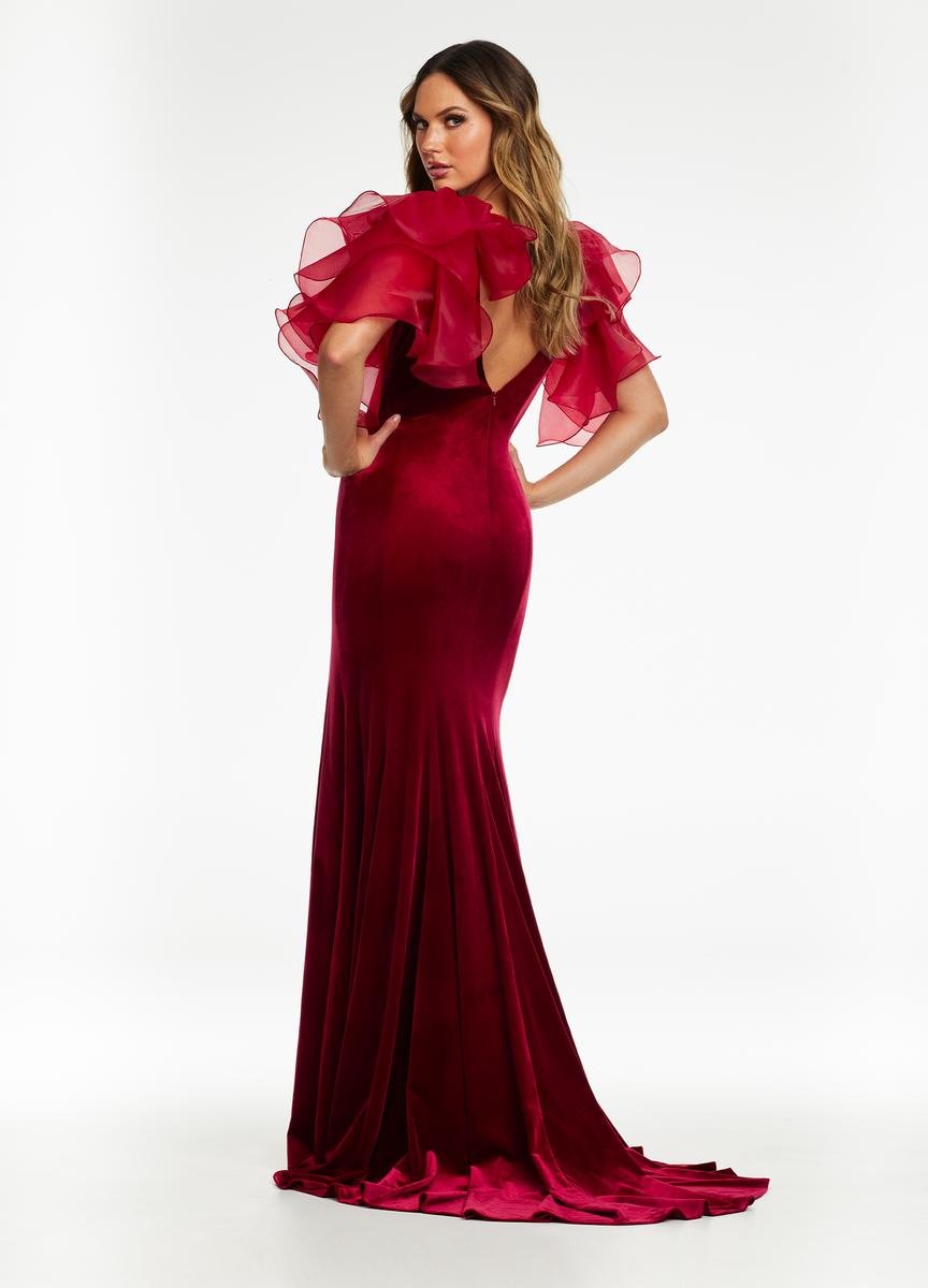 Ashley Lauren 11172 — Burgundy