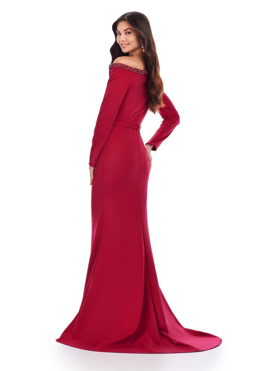 Ashley Lauren 11450 — Burgundy