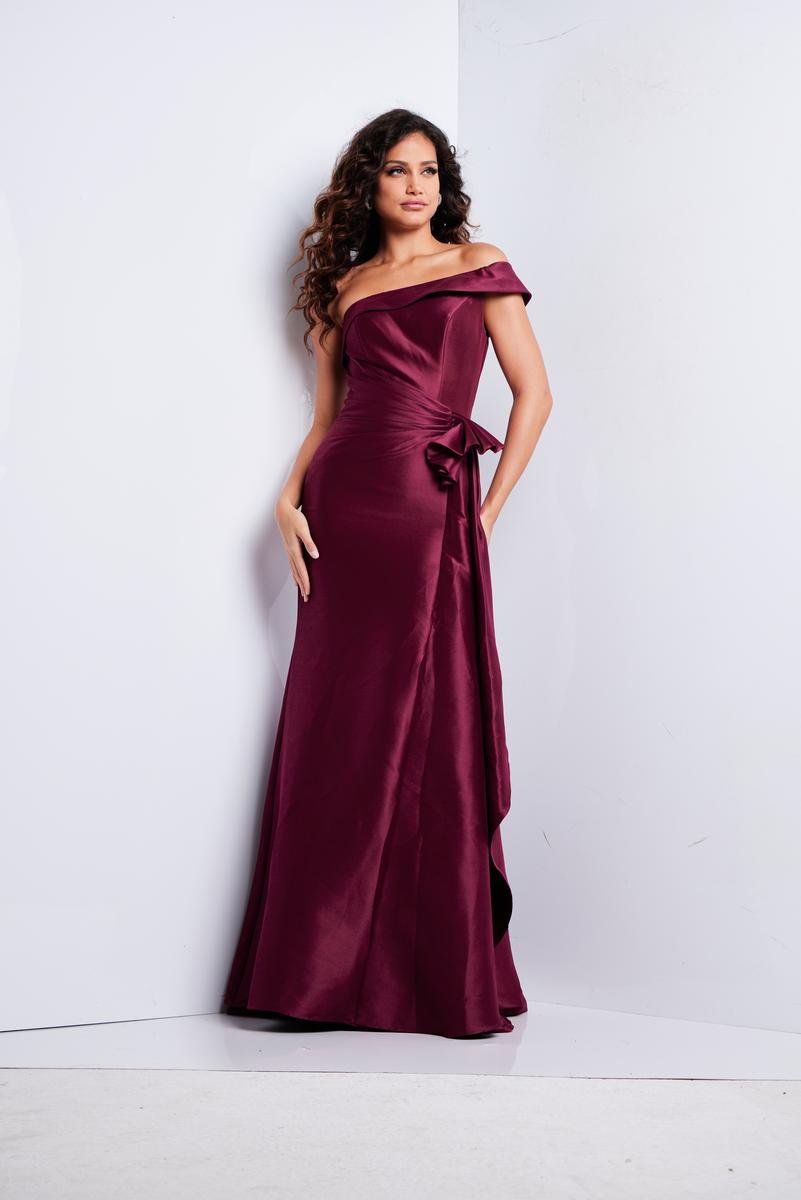 Jovani 25831 — Burgundy