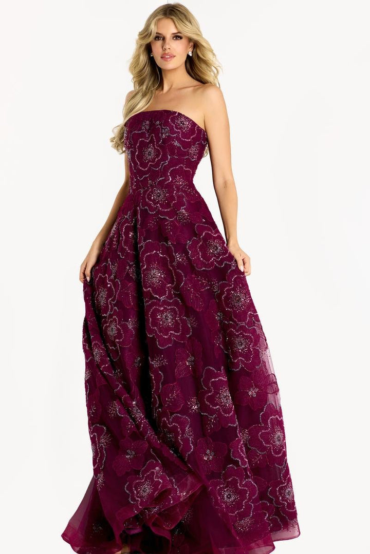 Jovani 46033 — Burgundy