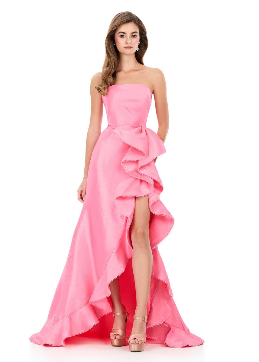 Ashley Lauren 12309 Candy Pink Prom Dress