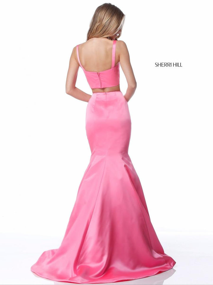 Sherri Hill 51712 Candy Pink Prom Dress