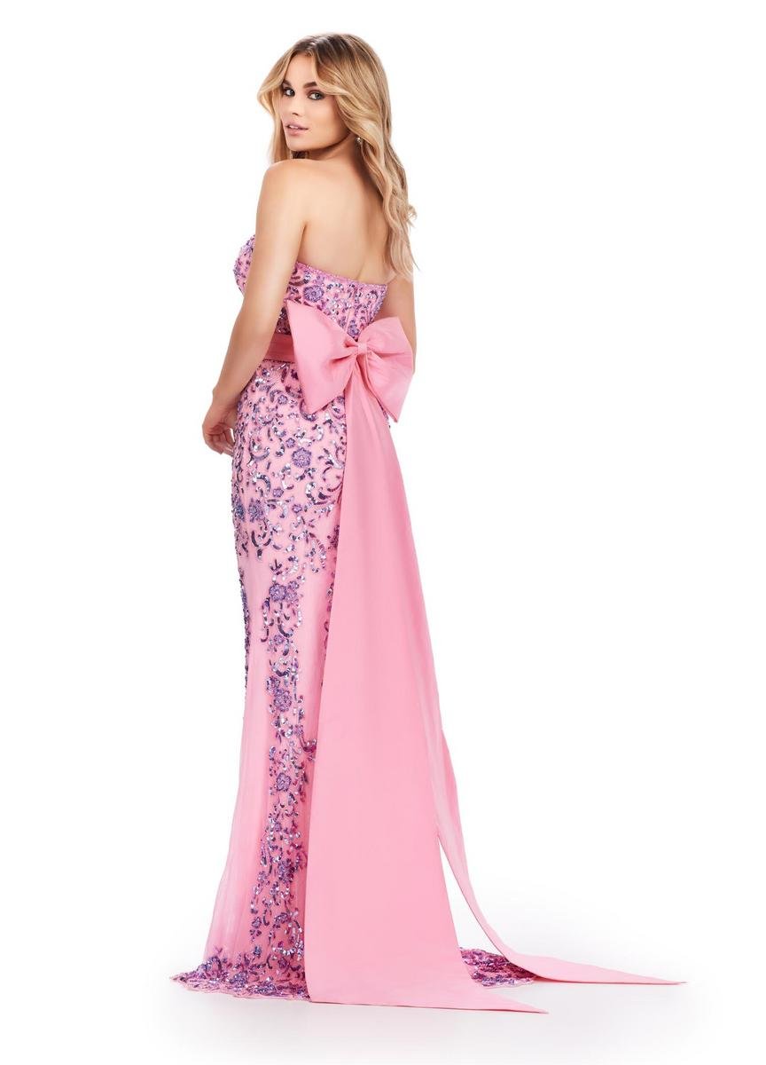 Ashley Lauren 11583 Candy Pink Prom Dress