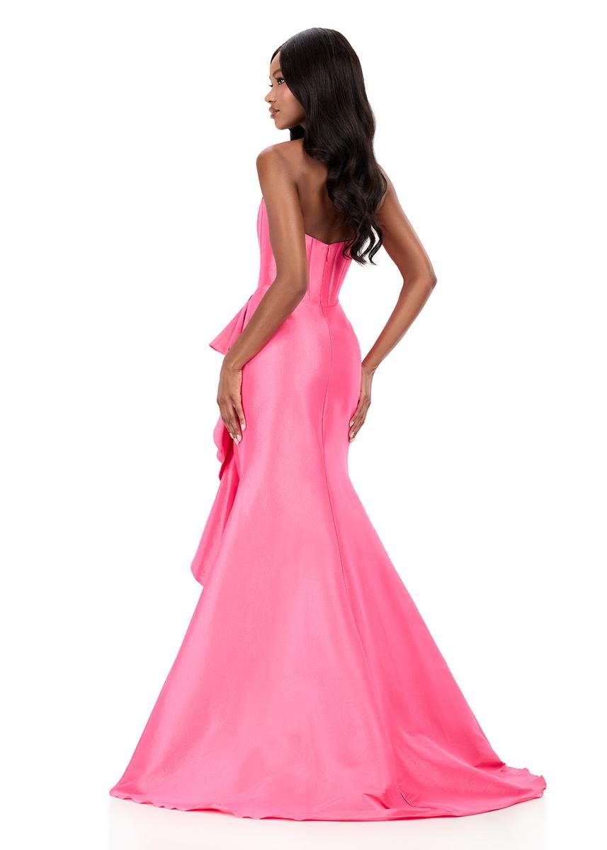 Ashley Lauren 12287 Candy Pink Prom Dress