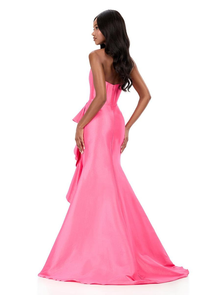 Ashley Lauren 12287 Candy Pink Prom Dress