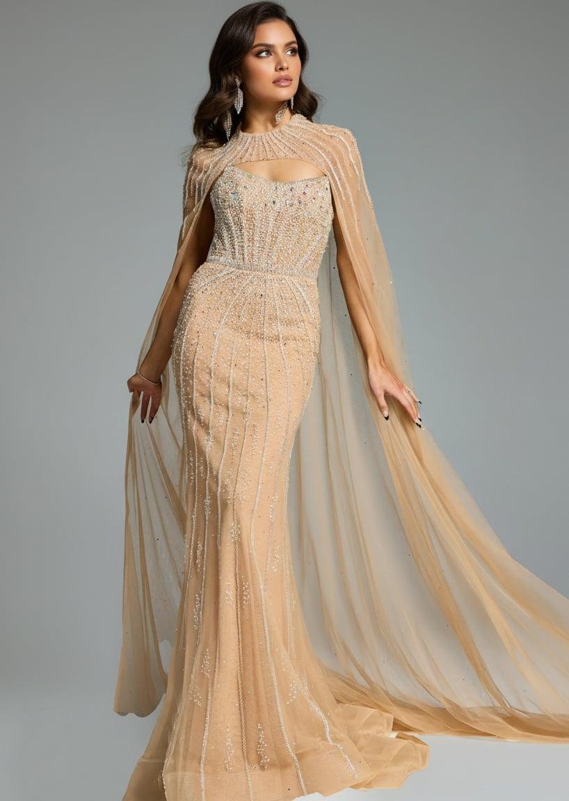 Jovani 45077 — Champagne
