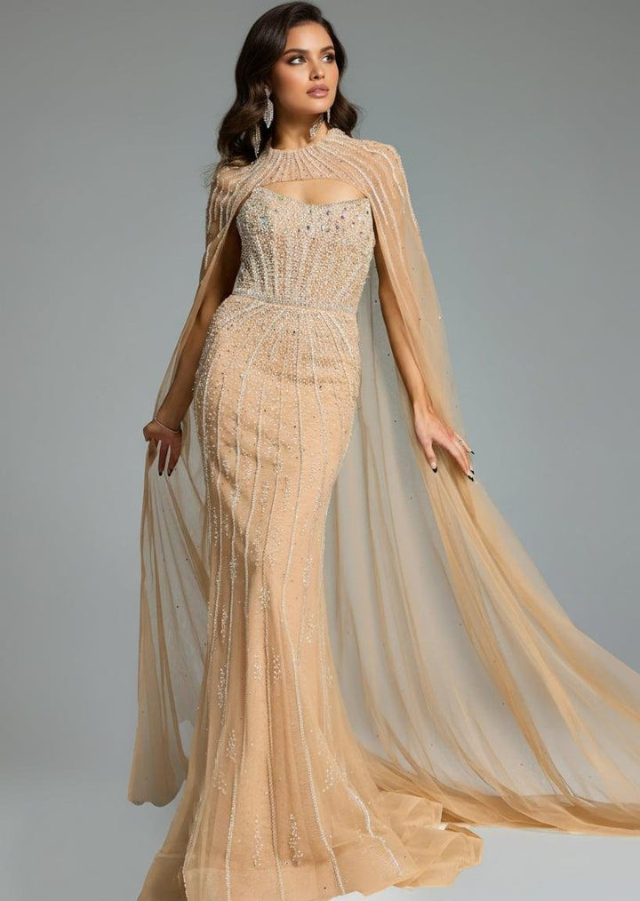 Jovani 45077 — Champagne