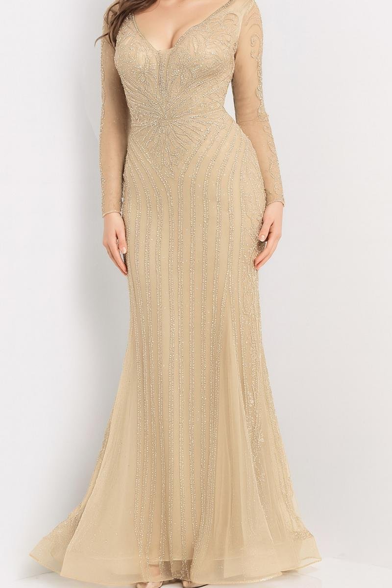 Jovani 24236 — Champagne