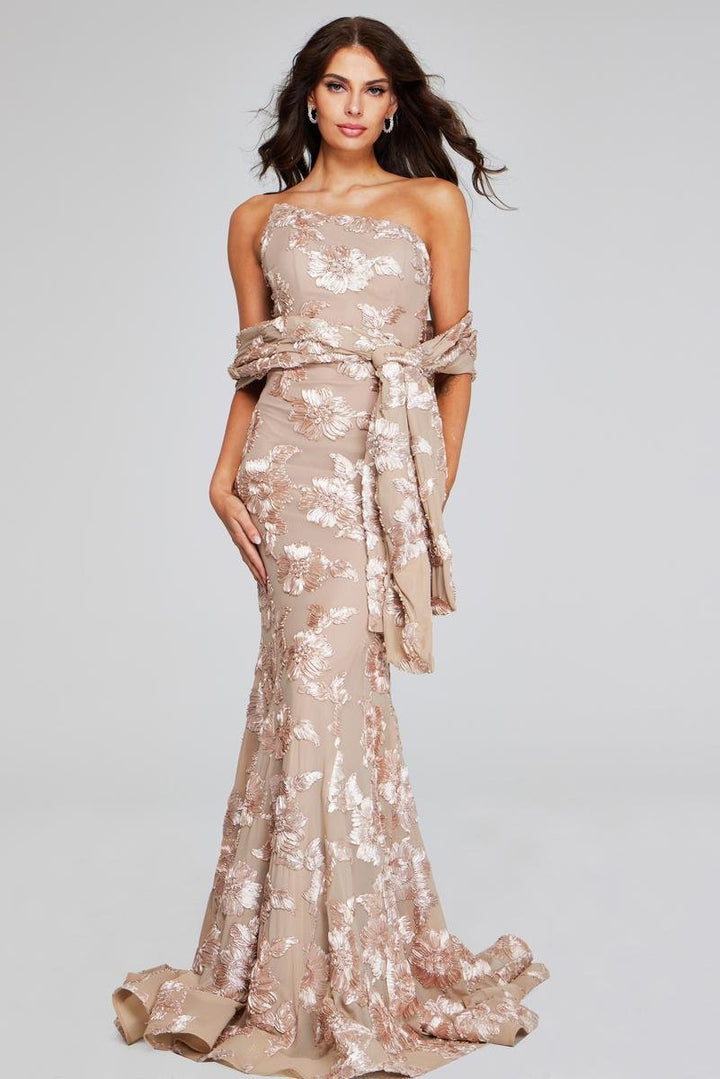 Jovani 39267 — Champagne