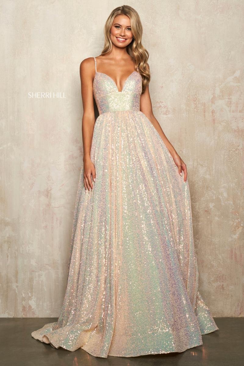 Sherri Hill 54261 — Champagne