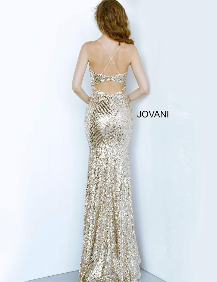 Jovani 65836 — Champagne