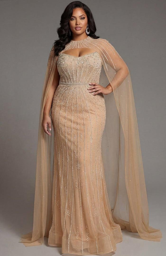 Jovani 45077 — Champagne