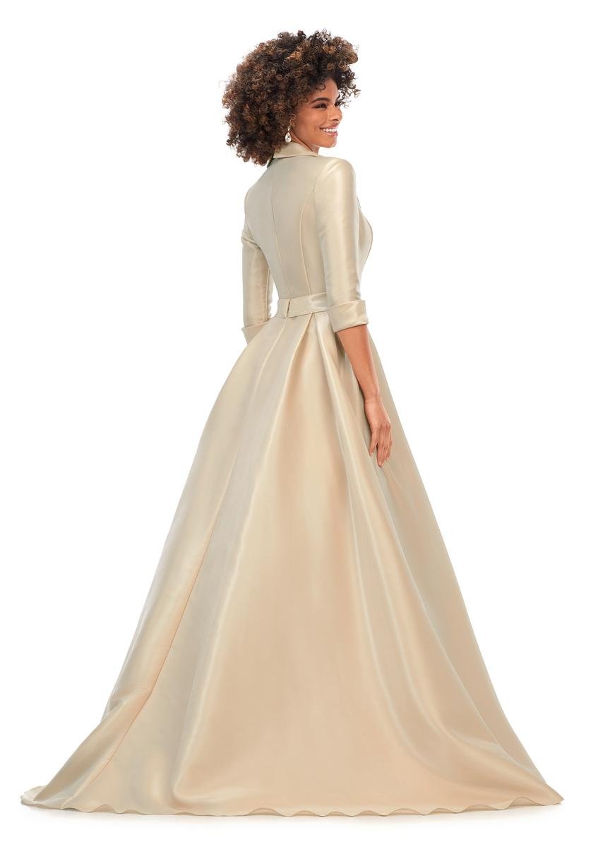 Ashley Lauren 11326 Champagne Prom Dress