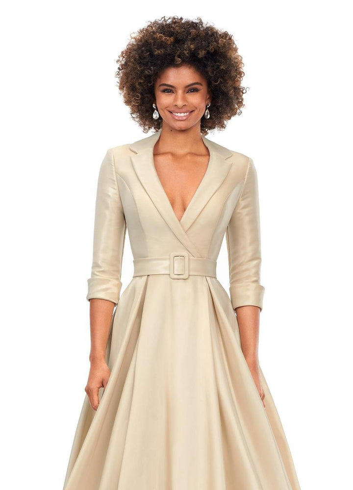 Ashley Lauren 11326 Champagne Prom Dress