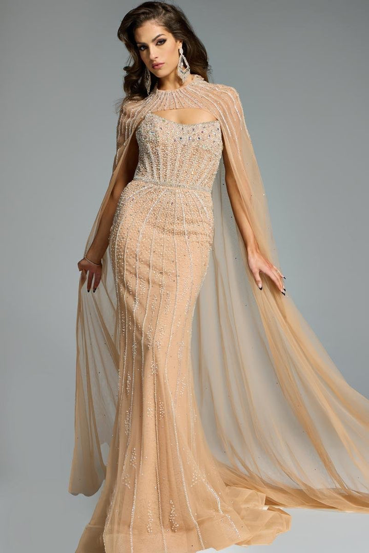 Jovani 45077 — Champagne