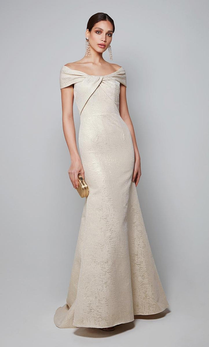Alyce Paris 27613 Champagne Gold Prom Dress