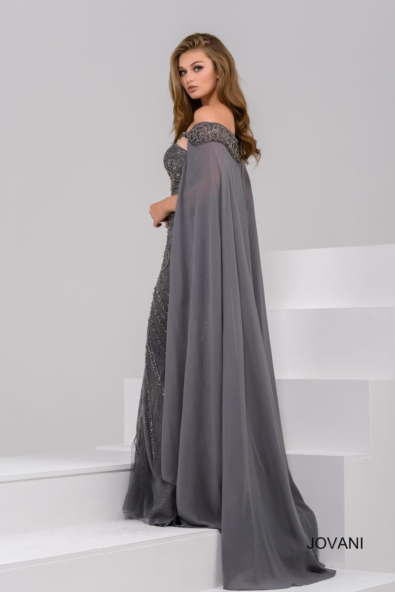 Jovani 45566 — Charcoal