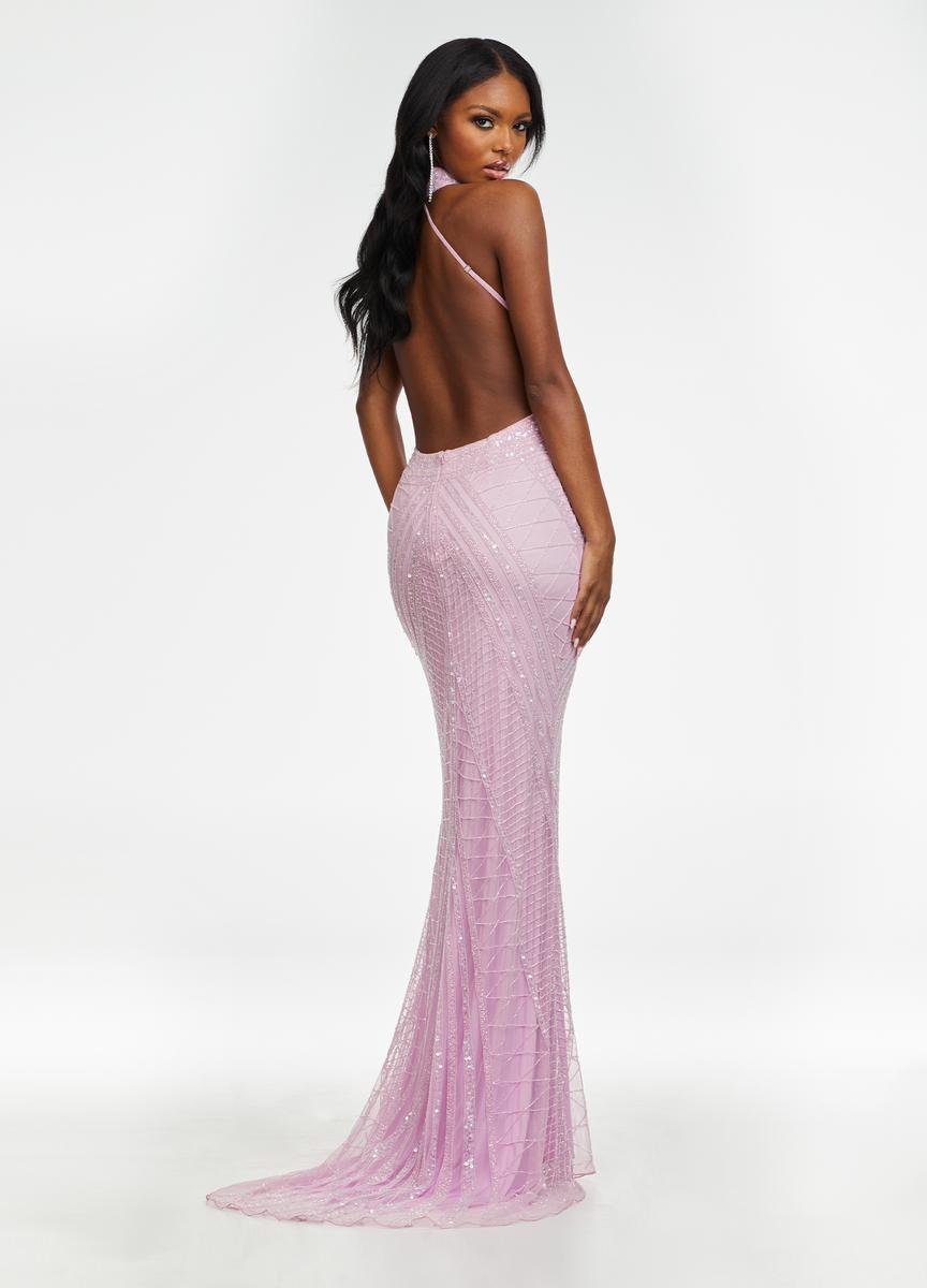Ashley Lauren 11177 — Clear/Lilac