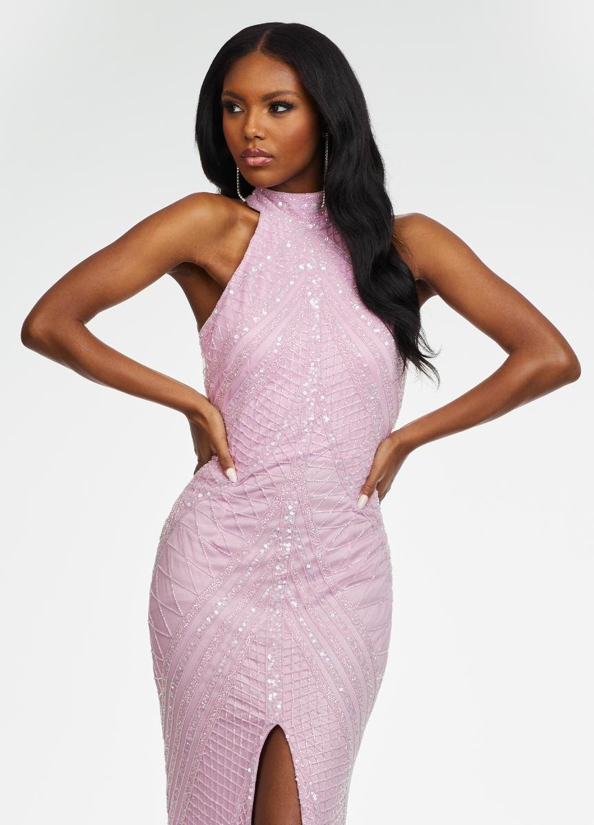 Ashley Lauren 11177 — Clear/Lilac