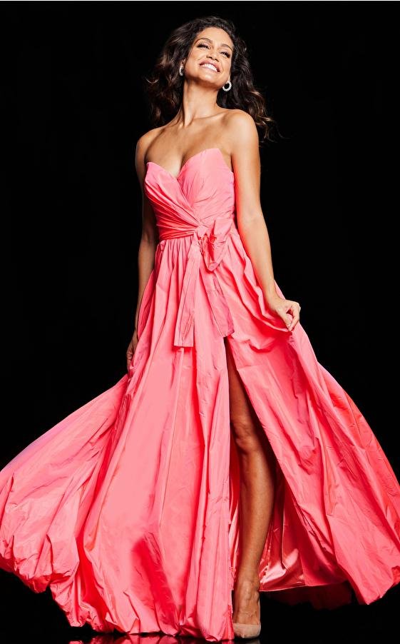 Jovani 38382 Coral Prom Dress