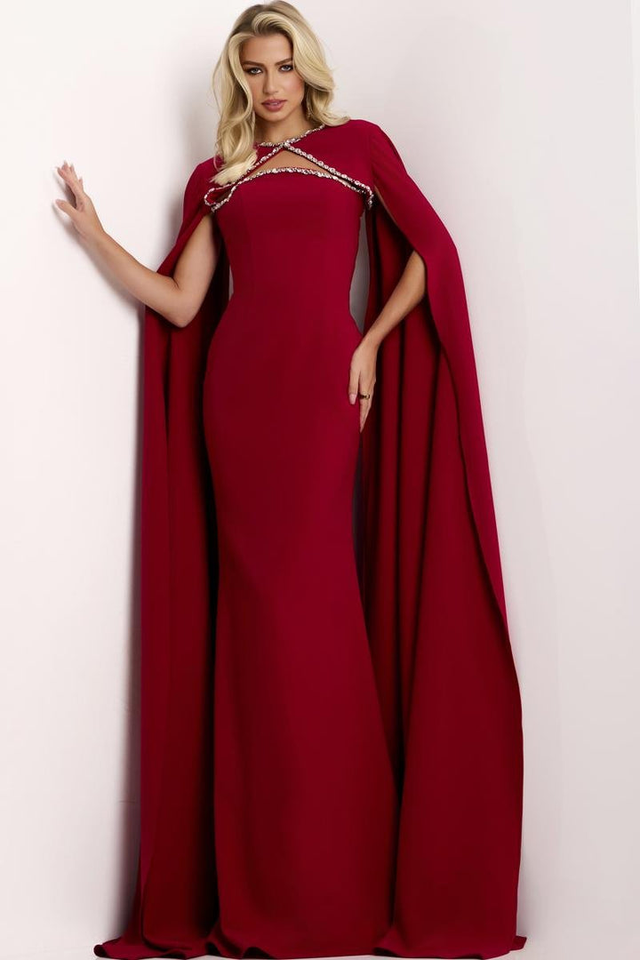 Jovani 44184 — Cranberry