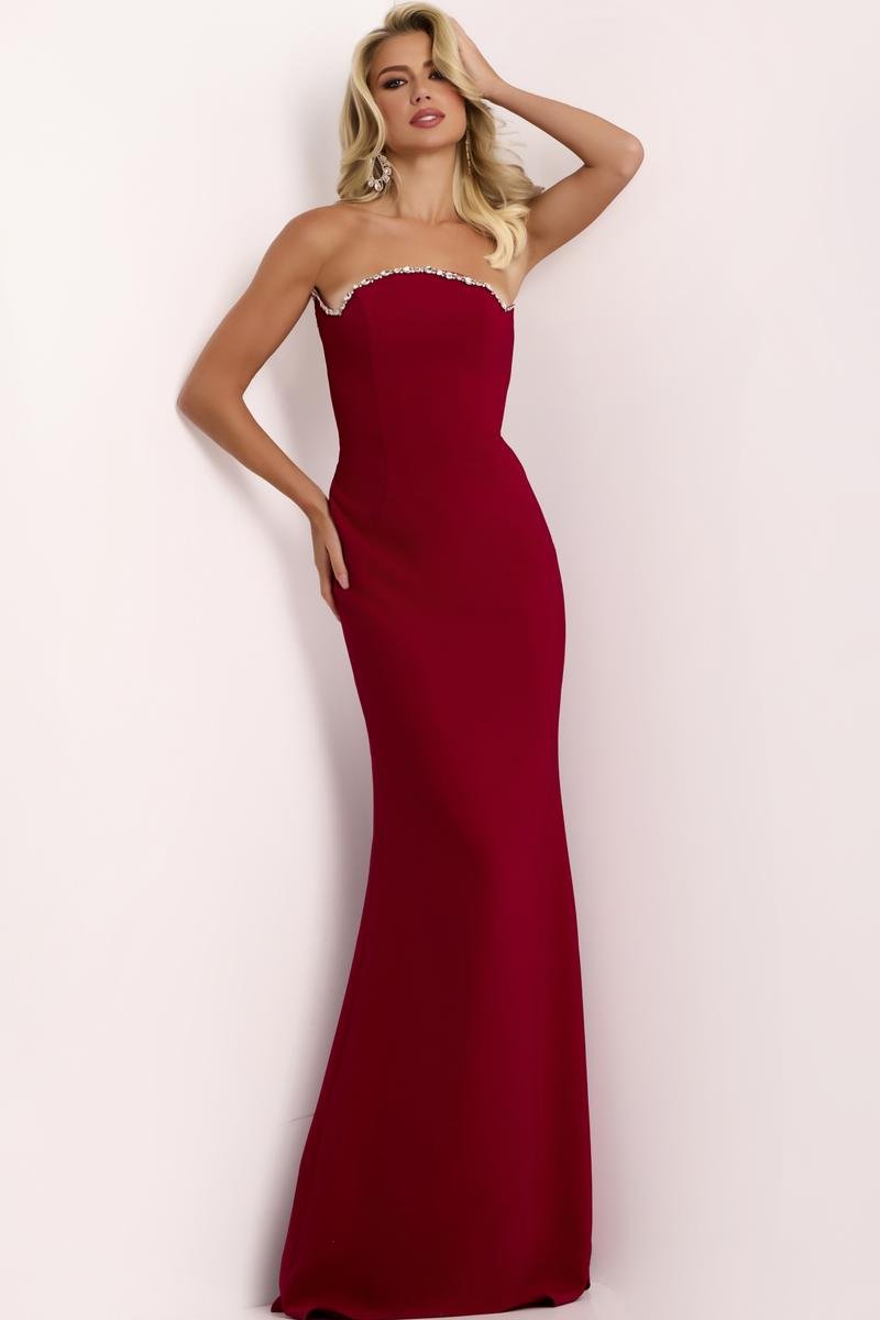 Jovani 44184 — Cranberry