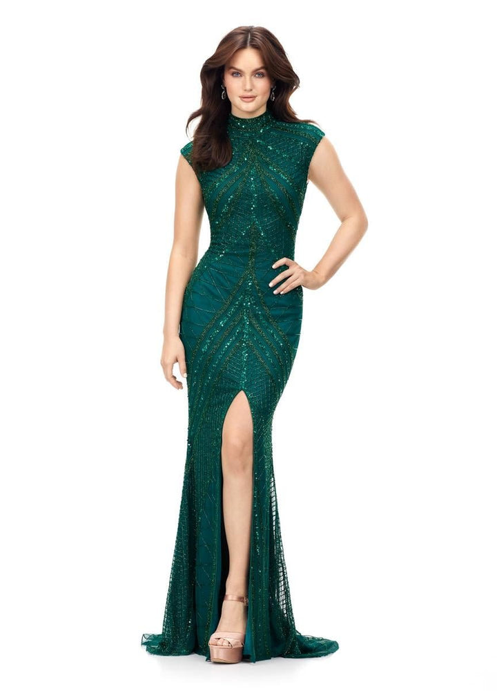 Ashley Lauren 1624 — Dark Emerald