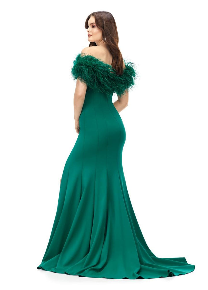 Ashley Lauren 11101 Dark Emerald Prom Dress